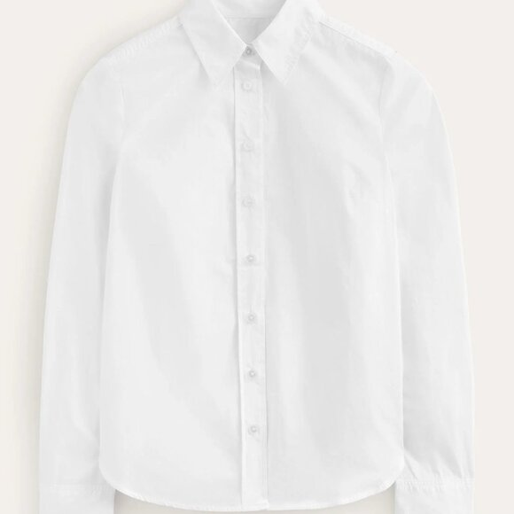 Boden Sienna 100% Cotton Crisp White Dress Shirt 20/22 - Picture 1 of 9